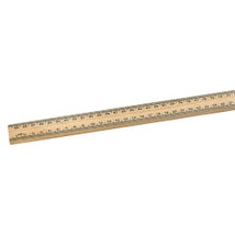Ruler Wooden, 1M Horizontal Scale